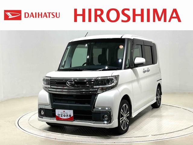 タントカスタムＲＳ　トップエディションＳＡIII　ナビ　ドラレコＬＥＤオートライト　オートライト　オート電動格納式ドアミラー　オートエアコン　アルミホイール　キーフリーシステム（広島県）の中古車