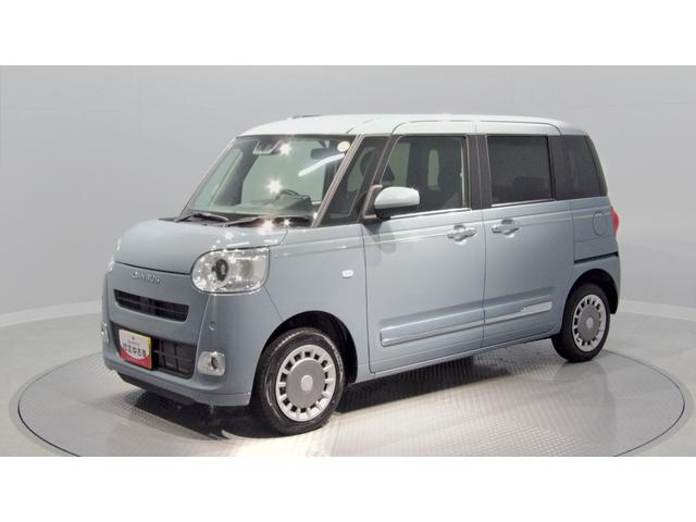 ムーヴキャンバスセオリーG4WD CVT 両側スライドドア 運転席&助手席シートヒーター ロングスライドリヤシート UVカットガラス 衝突回避支援ブレーキ機能 衝突警報機能 ブレーキ制御付き誤発進抑制機能(岩手県)の中古車