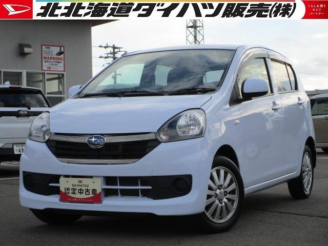 プレオプラスＬＡ　スマートアシスト　ブラックエディション４ＷＤ　夏冬タイヤ　ＣＤチューナー　キーレスエントリー　デジタルメーター　アルミホイール　リモコンエンジンスターター　アイドリングストップ　ＶＳＣ（横滑り抑制）（北海道）の中古車