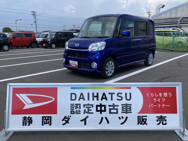 タントＸ　ＳＡIIIキーフリーシステム　パワースライドドア（左側）　オートエアコン（プッシュ式）　オートライト　ハロゲンヘッドランプ　マルチインフォメーションディスプレイ（静岡県）の中古車