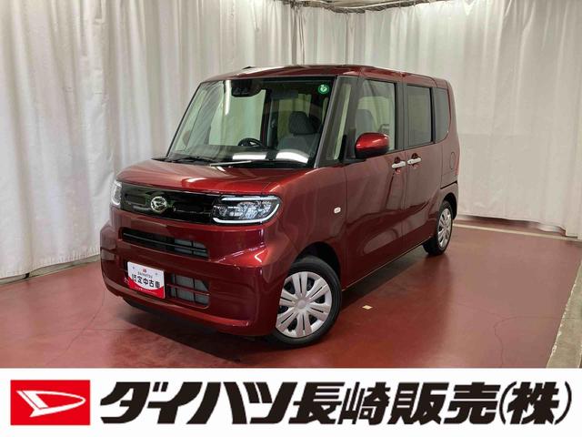 タントＸ届出済未使用車　元展示車　アイドリングストップ　運転席エアバッグ　助手席エアバッグ　スマートキーシステム　禁煙　ＬＥＤヘッドランプ　車線逸脱警報　オートマチックハイビーム　片側電動両側スライドドア（長崎県）の中古車