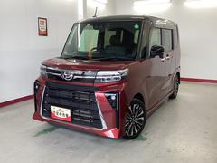 タントカスタムＲＳ衝突被害軽減ブレーキ　横滑り防止装置　オートハイビーム　アイドリングストップ　ステアリングスイッチ　オートライト　キーフリー　オートエアコン　ナビ　ドラレコ　ＥＴＣ　パノラマカメラ　マット　バイザー