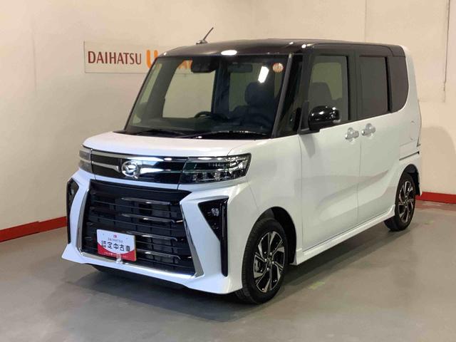 タントカスタムＸ衝突軽減ブレーキ　リアコーナーセンサー　車線逸脱防止　アイドリングストップ機能　Ｂカメラ　ナビＴＶ　盗難警報装置　ＬＥＤ　キーレスエントリー　オートＬＥＤ　電動格納ミラー　スマキー（栃木県）の中古車