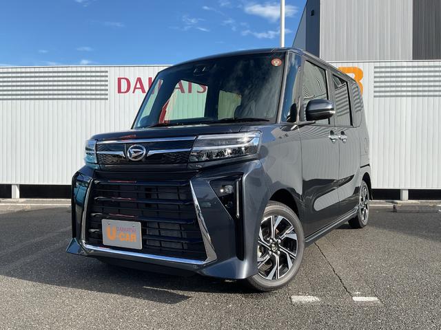 タントカスタムX両側電動スライドドア・衝突回避支援ブレーキ・LEDヘッドライト・オートライト・キーフリー・電動格納ミラー(福岡県)の中古車