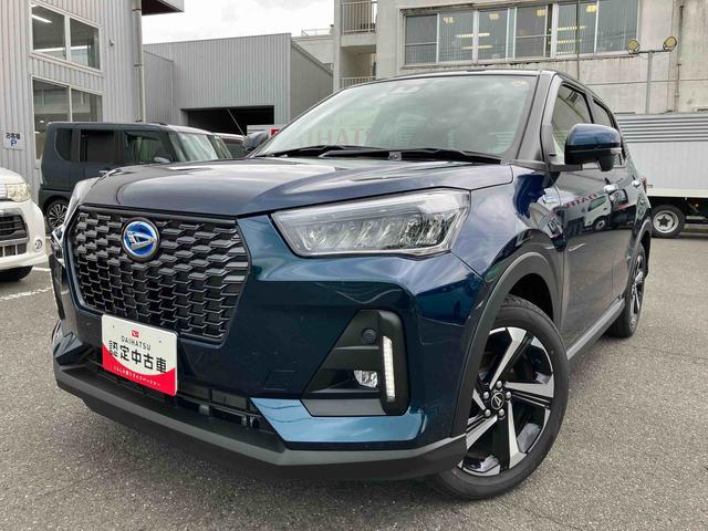 ロッキープレミアムＧ　ＨＥＶハイブリッド　２ＷＤ　スマートアシスト　　シートヒーター　電動パーキングブレーキ　オートホールド機能　プッシュボタンスタート　衝突警報機能　コーナーセンサー　パノラマモニター　全車速追従機能付ＡＣＣ（福島県）の中古車