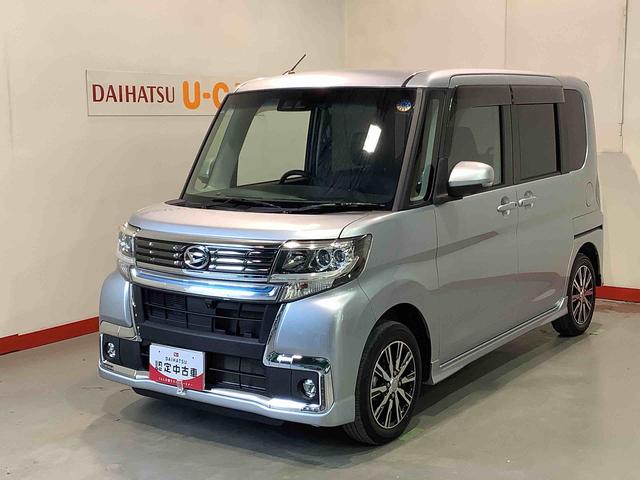 タントカスタムＸ　トップエディションＶＳ　ＳＡIII横滑り防止　衝突回避支援ブレーキ　車線逸脱警報装置　両側オートスライドドア　全方位カメラ　運転席シートヒーター　オートマチックハイビーム　電動格納ミラー　スマートキー　ＬＥＤ　ナビＴＶ　ＡＢＳ（栃木県）の中古車