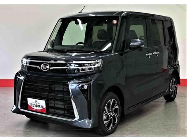 タントカスタムＸＬＥＤヘッドライト　両側パワースライドドア　クリアランスソナー　運転席／助手席シートヒーター　禁煙車　記録簿　認定中古車　レーンアシスト　オートマチックハイビーム　衝突回避支援システム搭載車（島根県）の中古車