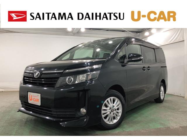 ヴォクシーＶ　走行５２８４５キロ／ナビ／バックカメラ／タイヤ４本交換一年保証・走行距離無制限　走行５２８４５キロ　ワンセグナビ　ブルートゥース　バックカメラ　オートマチックハイビーム　オートライト　ＬＥＤヘッドライト　片側電動スライドドア（埼玉県）の中古車