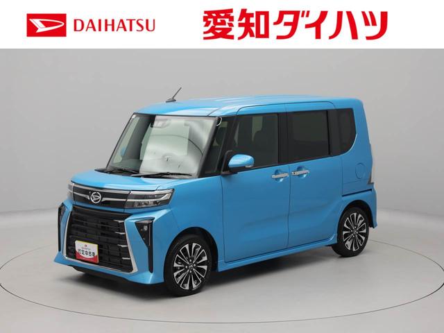 タントカスタムＲＳ　オーディオレス　バックカメラ　キーフリーオーディオレス　バックカメラ　キーフリー　両側パワースライドドア　リヤプライバシーガラス　リヤサンシャエード　電動パーキング　ＬＥＤヘッドライト　運転席、助手席シートヒーター　１４インチアルミホイール（愛知県）の中古車