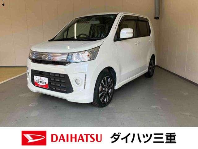 ワゴンＲスティングレーＴ／ターボ／ナビ／オートエアコン／プッシュスタートターボ車　ナビ　オートエアコン　プッシュボタンスタート　キーフリー　１５インチアルミホイール（三重県）の中古車