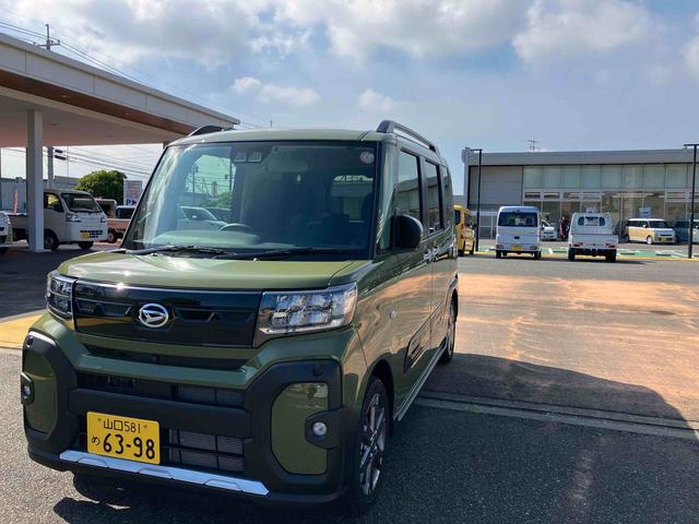 タントファンクロスターボスマートキ　１オーナー　アルミ　キーフリー　ターボ　ＡＢＳ　エアバッグ　記録簿（山口県）の中古車