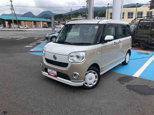 ムーヴキャンバスGメイクアップVS SAIII 4WD 走行70627km4WD スマートアシスト ステアリングスイッチ パノラマモニター カーナビ フルホイールキャップ キーフリーシステム プッシュボタンスタート(山形県)の中古車