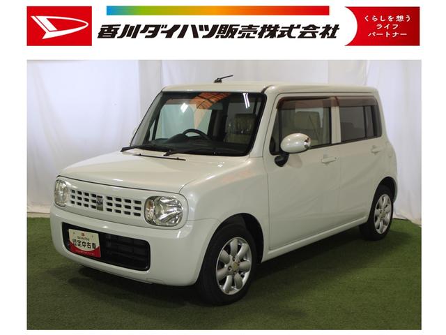 アルトラパンＸ認定中古車　ＣＶＴ　ＣＤラジオ　キーフリーシステム　マニュアルエアコン　ターンシグナル付き電動格納ミラー　ハロゲンヘッドライト　ドアバイザー　盗難防止アラーム　パワーウインドウ　パワーステアリング（香川県）の中古車