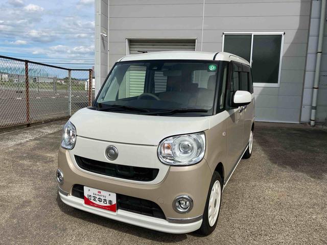 ムーヴキャンバスＧメイクアップ　ＳＡII２ＷＤ　ＣＶＴ　６６０ｃｃ　ナビ　バックモニター　ＥＴＣ車載器　両側電動スライドドア　衝突被害軽減ブレーキ　横滑り防止装置　ＡＢＳ　アイドリングストップ　プッシュボタンスタート　オートライト（福島県）の中古車