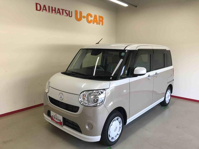 ムーヴキャンバスＸ　ＳＡIII４ＷＤ　純正ナビ　オートエアコン／ライト　ＬＥＤヘッドライト　ドライブレコーダー　ＴＶコントロールキット　両側電動スライドドア　チルトステアリング　運転席シートリフター　アップグレードパック（秋田県）の中古車