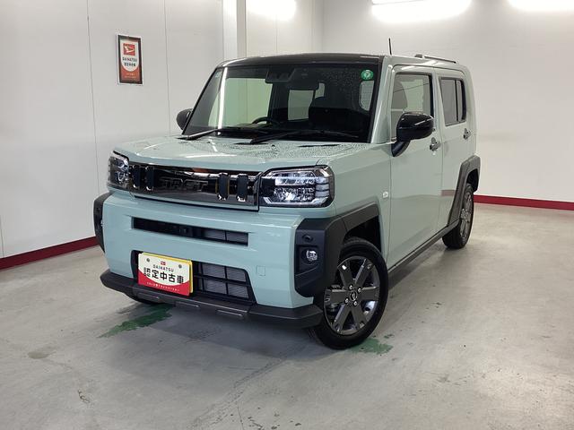 タフトＧ　ダーククロムベンチャー衝突被害軽減ブレーキ　横滑り防止装置　４ＷＤ　オートハイビーム　アイドリングストップ　ステアリングスイッチ　オートライト　キーフリー　オートエアコン　ナビ　ドラレコ　パノラマカメラ　ＥＴＣ　マット（岐阜県）の中古車