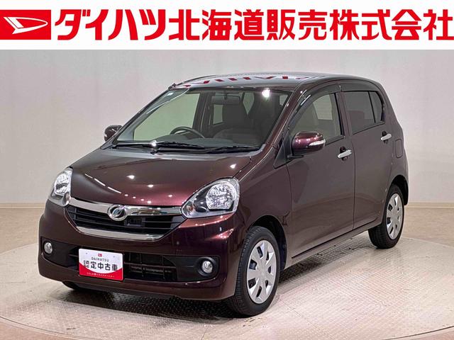 ミライースＧｆ　スマートセレクションＳＡ４ＷＤ　アイドリングストップ　衝突防止システム　スマートキー　記録簿　ワンオーナー　エアバッグ　エアコン　パワーステアリング　パワーウィンドウ　ＣＤ　ＡＢＳ（北海道）の中古車