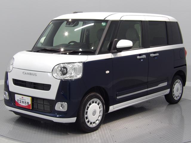 ムーヴキャンバスストライプスＧ４ＷＤ　ＬＥＤヘッドライト　両側パワースライドドア　シートヒーター（岩手県）の中古車