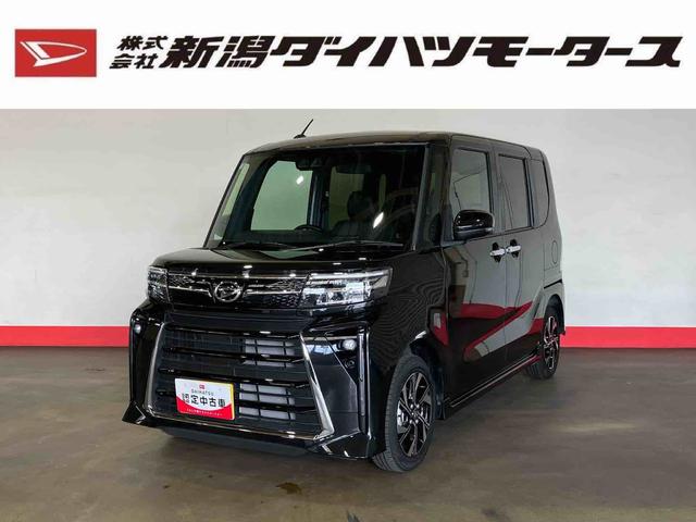 タントカスタムＸ（車内　消臭・抗菌　処理済）　衝突被害軽減システム　両側パワースライドドア　バックカメラ　アルミホイール　キーフリーシステム（新潟県）の中古車