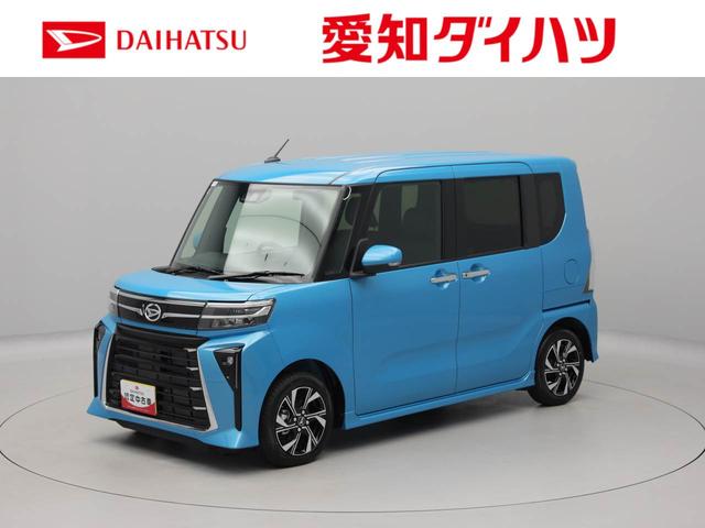 タントカスタムＸ　オーディオレス　バックカメラ　キーフリーオーディオレス　バックカメラ　キーフリー　両側パワースライドドア　リヤプライバシーガラス　リヤサンシャエード　コーナーセンサー　電動パーキング　ＬＥＤヘッドライト　運転席、助手席シートヒーター（愛知県）の中古車
