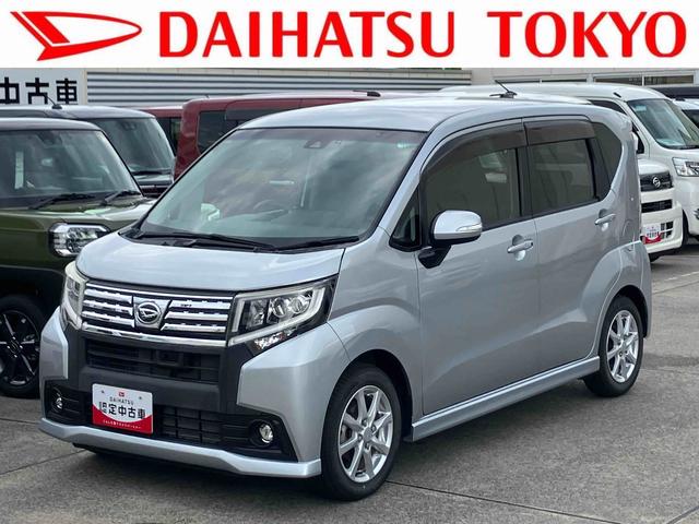 ムーヴカスタム　Ｘ　ＳＡII　純正ナビ　ＥＴＣ車載器　キーフリー保証１年間距離無制限付き　運転席シートヒーター　ＵＳＢ電源ソケット　ＥＴＣ車載器　バックカメラ　純正ナビゲーション　キーフリーシステム　アルミホイール　オート格納ドアミラー（東京都）の中古車