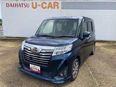 トールカスタムＧ　ターボ　ＳＡＩＩＩターボ車　インパネシフト　プッシュスタートスイッチ　電子カードキー　カーナビ　バックモニター　両側スライドドア　アルミホイール　車線逸脱警報装置　ＡＢＳ