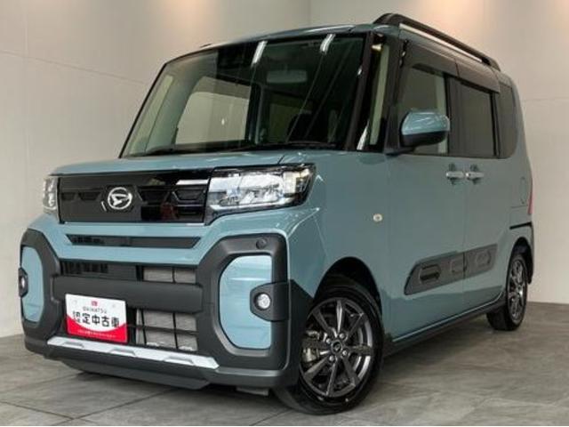 タントファンクロスＬＥＤヘッドライト／フォグランプ　コーナーセンサー　両側パワースライドドア　運転席／助手席シートヒーター　禁煙車　記録簿　認定中古車　レーンアシスト　　衝突回避支援システム搭載車（島根県）の中古車