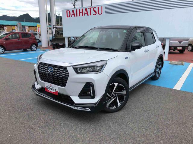 ロッキープレミアムG HEV 2WD 走行距離45552km2WD スマートアシスト 17インチアルミホイール ディスプレイオーディオ オートエアコン ステアリングスイッチ キーフリー(山形県)の中古車