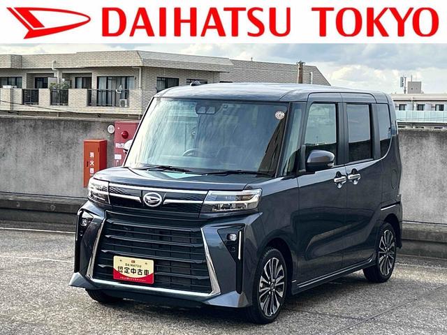 タントカスタムＲＳ７インチナビ・バックカメラ・ドラレコ・ＥＴＣ装備保証　新車保証・まごころ保証　１年間・走行距離無制限付き（東京都）の中古車