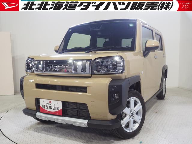 タフトＧ　クロムベンチャー４ＷＤ　スマートアシスト　ガラスルーフ　ＬＥＤヘッドライト　オートライト　オートエアコン　カーナビ　バックモニター　ＥＴＣ車載器　運転席助手席シートヒーター　ルーフレール　アイドリングストップ（北海道）の中古車
