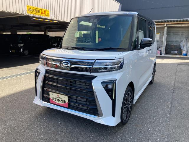 タントカスタムＲＳ　両側電動スライドドア　ＬＥＤヘッドランプバックカメラ対応　両側電動スライドドア　ＬＥＤヘッドランプ　プッシュボタンスタート　キーフリー　アイドリングストップ　シートヒーター　ベンチシート　オートエアコン　オートライト　安全ボディ　スマアシ（京都府）の中古車
