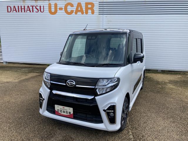 タントカスタムＸセレクションインパネシフト　プッシュスタートスイッチ　電子カードキー　カーナビ　アルミホイール　踏み間違い防止装置　車線逸脱警報　エアバック　ＡＢＳ（鹿児島県）の中古車