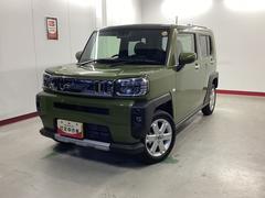 タフトＧ　クロムベンチャー衝突被害軽減ブレーキ　横滑り防止装置　４ＷＤ　オートハイビーム　アイドリングストップ　ステアリングスイッチ　オートライト　キーフリーシステム　オートエアコン　パノラマカメラ