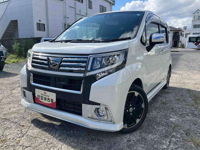ムーヴカスタム　ＲＳ　ハイパーＳＡII４ＷＤ　ＣＶＴ　プッシュボタンスタート　スマートアシストＩＩ　アイドリングストップ　ナビ付き　バックカメラ　ベンチシート　ＥＴＣ付き　オートライト　運転席・助手席ＳＲＳエアバッグ（福島県）の中古車