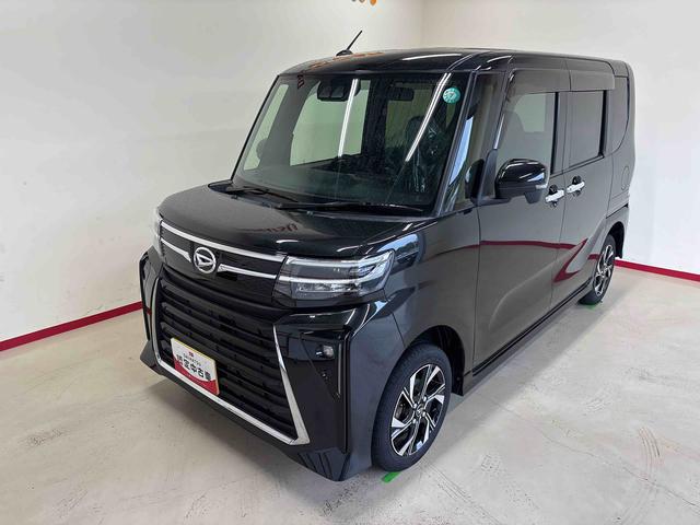 タントカスタムＸ４ＷＤ　オートエアコン／ライト　ＬＥＤヘッドライト／フォグランプ　運転席・助手席シートヒーター　チルトステアリング　運転席シートリフター　サイドエアバック　両側電動スライドドア　アップグレードパック（秋田県）の中古車