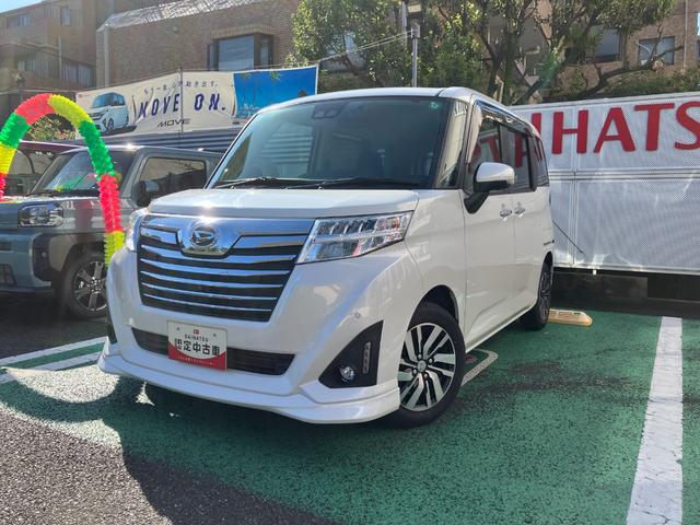トールカスタムＧ　ＳＡII　９インチナビ　パノラマカメラ　ドラレコ純正９インチナビ　パノラマモニター　ドラレコ　オートクルーズ　ＬＥＤヘッドライト　オートライト　シートヒーター　左右パワースライド（東京都）の中古車