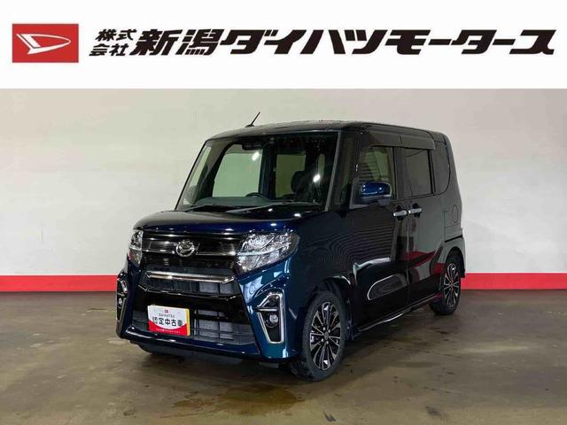 タントカスタムＲＳ（車内　消臭・抗菌　処理済）　衝突被害軽減システム　４ＷＤ　両側パワースライドドア　ナビ　パノラマモニター　アルミホイール　キーフリーシステム（新潟県）の中古車