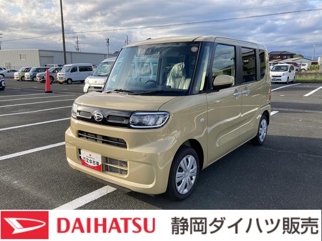 タントＸ１４インチフルホイールキャップ　フルＬＥＤヘッドランプ　オート格納式カラードドアミラー　左側パワースライドドア　ＴＦＴカラーマルチインフォメーションディスプレイ　フルファブリックシート（静岡県）の中古車