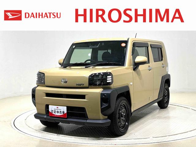 タフトＸスカイフィールトップ　ＬＥＤヘッドランプ　コーナーセンサー　プッシュボタンスタート　キーフリーシステム　電動パーキングブレーキ　バックカメラ　スチールホイール（広島県）の中古車