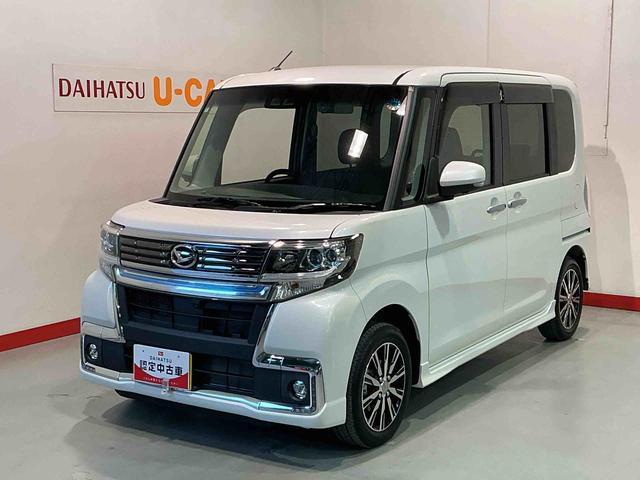 タントカスタムＸ　トップエディションＶＳ　ＳＡIII衝突回避支援ブレーキ　車線逸脱警報装置　両側オートスライドドア　全方位カメラ　ＥＴＣ車載器　運転席シートヒーター　オートマチックハイビーム　電動格納ミラー　スマートキー　ＬＥＤ（栃木県）の中古車