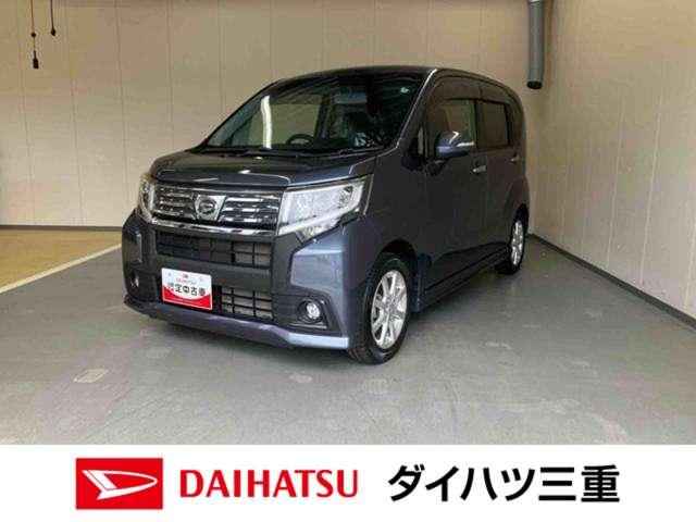 ムーヴカスタム　Ｘ／プッシュスタート／ナビ／キーフリーナビ　プッシュボタンスタート　キーフリー　オートエアコン　オートライト　１４インチアルミホイール　インパネシフト　ＥＴＣ　エコアイドル（三重県）の中古車