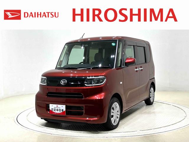 タントＸＬＥＤオートライト　パワースライドドアウェルカムオープン機能　電動格納式ドアミラー　助手席ロングスライド　助手席イージークローザー　　セキュリティアラーム　キーフリーシステム（広島県）の中古車