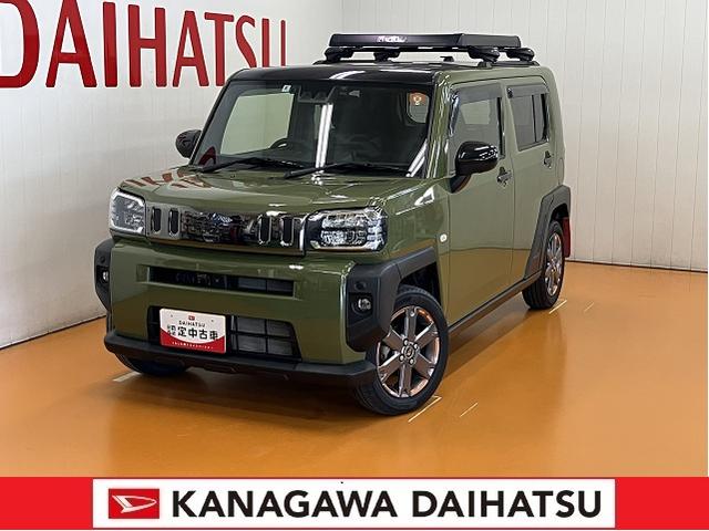 タフトＧターボサポカーＳワイド適合　ルーフキャリア　ドラレコ　スカイフィールトップ　電動パーキングブレーキ　全車速追従機能付ＡＣＣ　ステアリングスイッチ　シートヒーター　ＵＳＢ接続端子　Ｐスタート　コーナーセンサー（神奈川県）の中古車