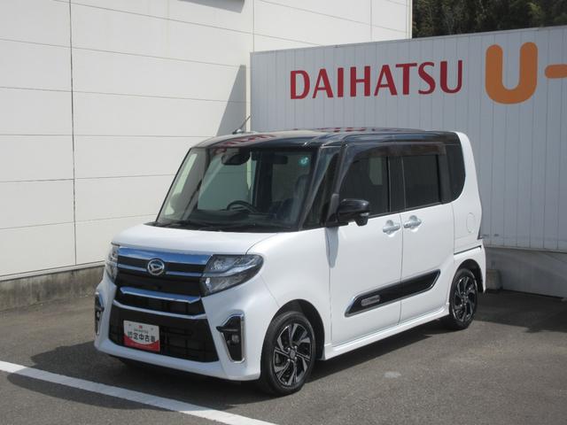 タントカスタムＸセレクションナビ・ＥＴＣ・キーフリー・ドライブレコーダー・パノラマモニター・両側パワースライドドア（徳島県）の中古車