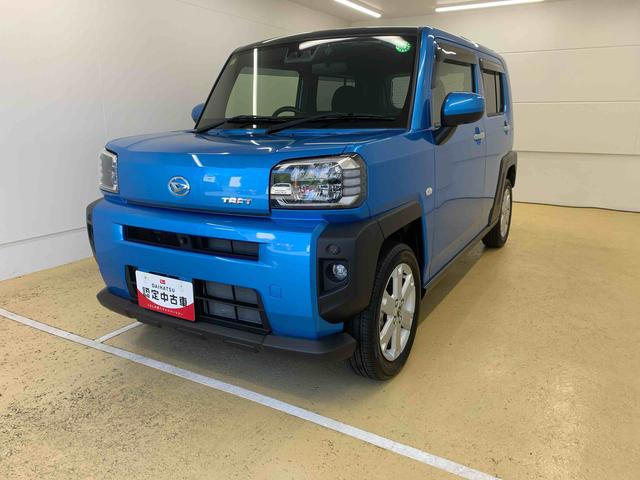 タフトＧ　タイヤ新品　ナビ　保証付きまごころ保証１年付き　記録簿　取扱説明書　　ドラレコ　バックカメラ　衝突被害軽減システム　スマートキー　オートマチックハイビーム　サンルーフ　アルミホイール　レーンアシスト　ワンオーナー（静岡県）の中古車