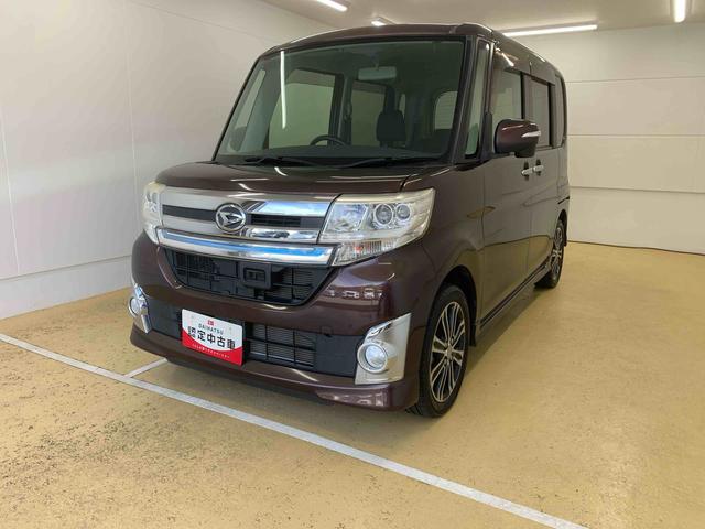 タントカスタムＲＳ　タイヤ新品　保証付き社外ナビ　バックカメラ（静岡県）の中古車