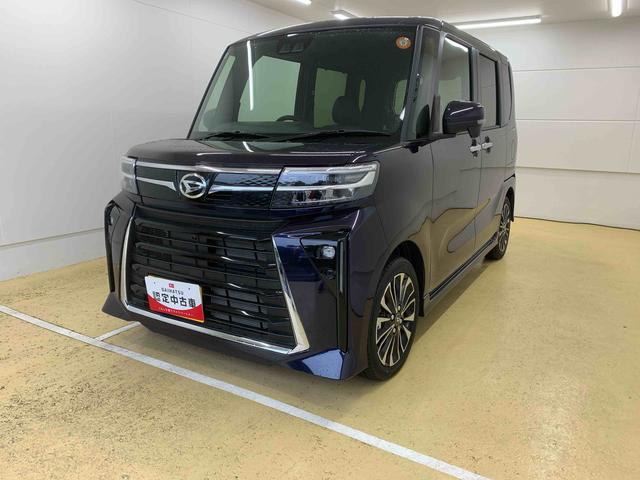 タントカスタムＲＳまごころ保証１年付き　記録簿　取扱説明書　オートマチックハイビーム　衝突被害軽減システム　スマートキー　アルミホイール　ターボ　レーンアシスト　エアバッグ　エアコン　パワーステアリング（静岡県）の中古車