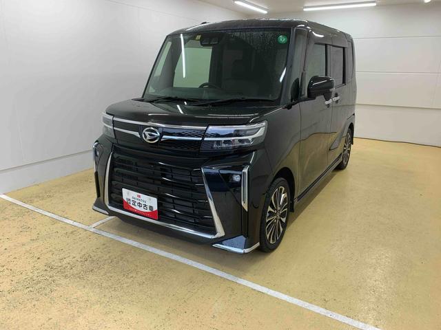 タントカスタムＲＳ　タイヤ新品まごころ保証１年付き　記録簿　取扱説明書　ナビ　ドラレコ　ＥＴＣ　バックカメラ　オートマチックハイビーム　衝突被害軽減システム　スマートキー　アルミホイール　ターボ　レーンアシスト　ワンオーナー（静岡県）の中古車
