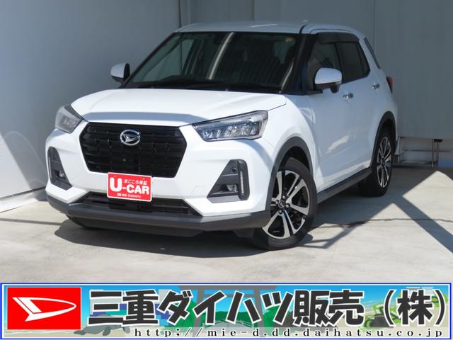 ロッキープレミアム　　　純正９型ナビ　パノラマカメラ　１年間無料保証衝突軽減システム　ＢＴオーディオ　運転席・助手席シートヒーター　ＥＴＣ　車線逸脱警報　ＵＳＢ　地デジ　アルミホイール　キーフリー　エアバッグ　前後ドラレコ　記録簿　コーナーセンサー　オートエアコン（三重県）の中古車
