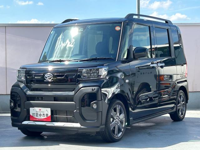 タントファンクロスターボ　純正ナビ　地デジＴＶ　ドラレコ　ＥＴＣ保証　新車保証・まごころ保証　１年間・走行距離無制限付き（東京都）の中古車